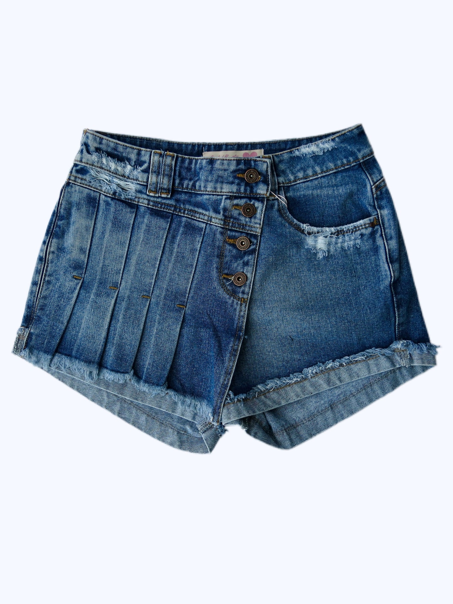 Falda short prenses