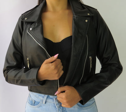 Chaquetas cuerina